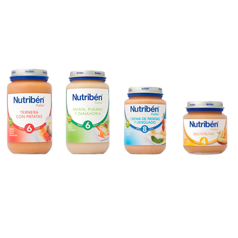Nutriben Potitos Pack: Alimentación equilibrada y nutritiva
